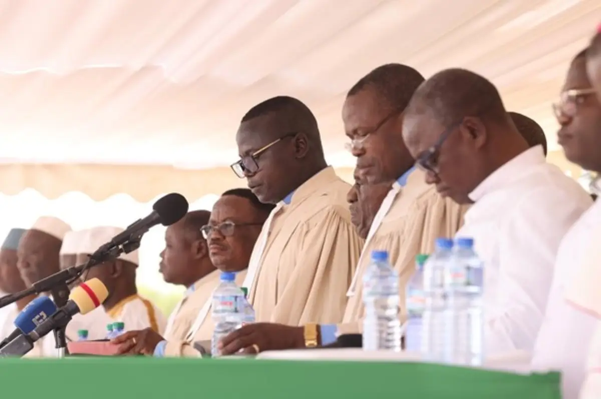 Togo - 20 ans du décès de Gnassingbé Eyadéma_ cérémonie d'hommage et de recueillement à Kara